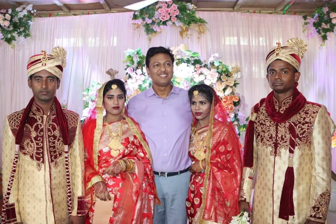 বরিশাল জসীম উদ্দীন হায়দারের দুই কন্যার বিবাহ সম্পন্ন: জেলা প্রশাসক 