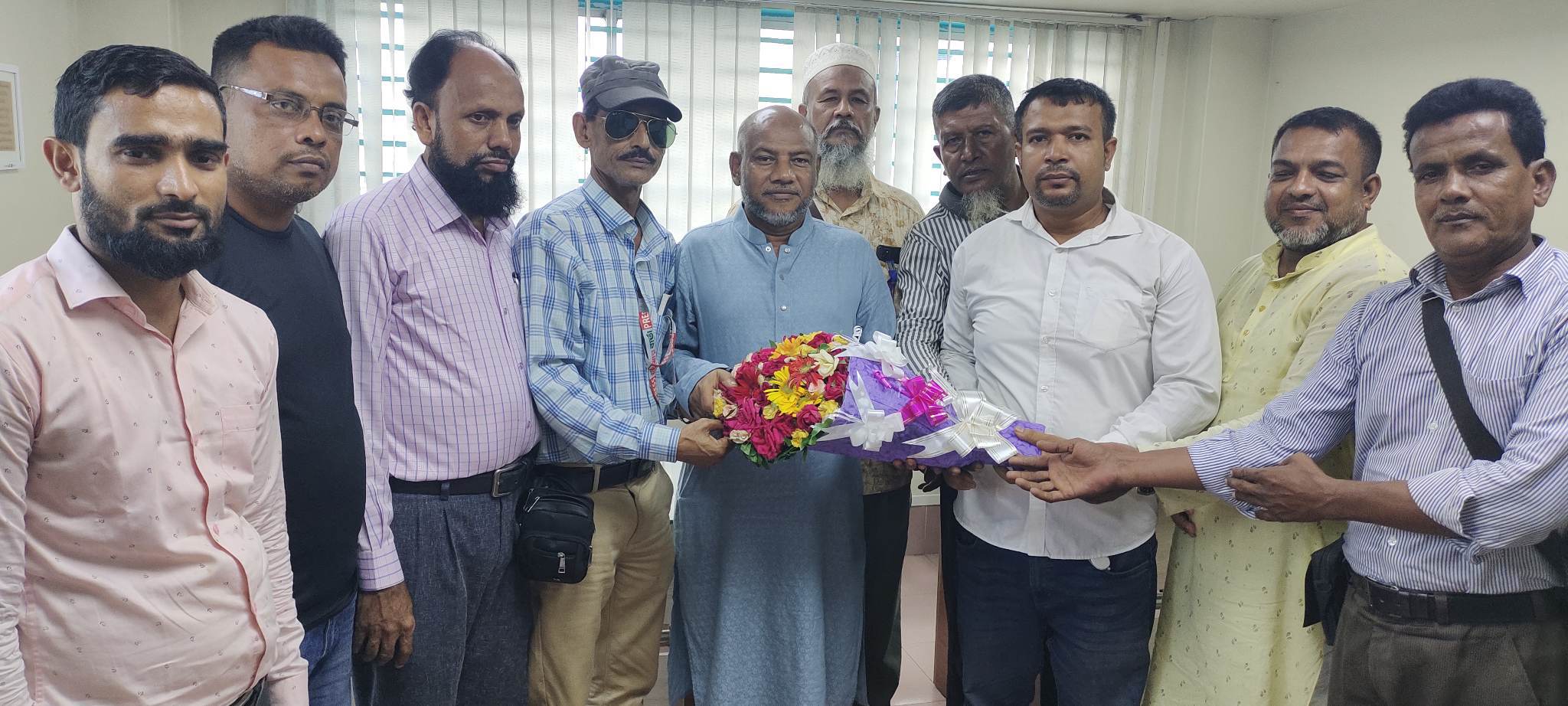 ফেনী জেলা বিএমইউজে’র প্রধান উপদেষ্টা হলেন স্টার লাইন গ্রুপের ভাইস চেয়ারম্যান জাফর উদ্দিন 